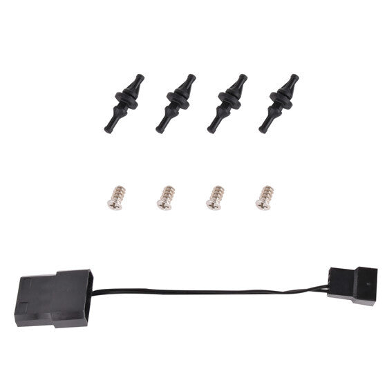 Silverstone SST-FN124B computer cooling system Fan 12 cm Black