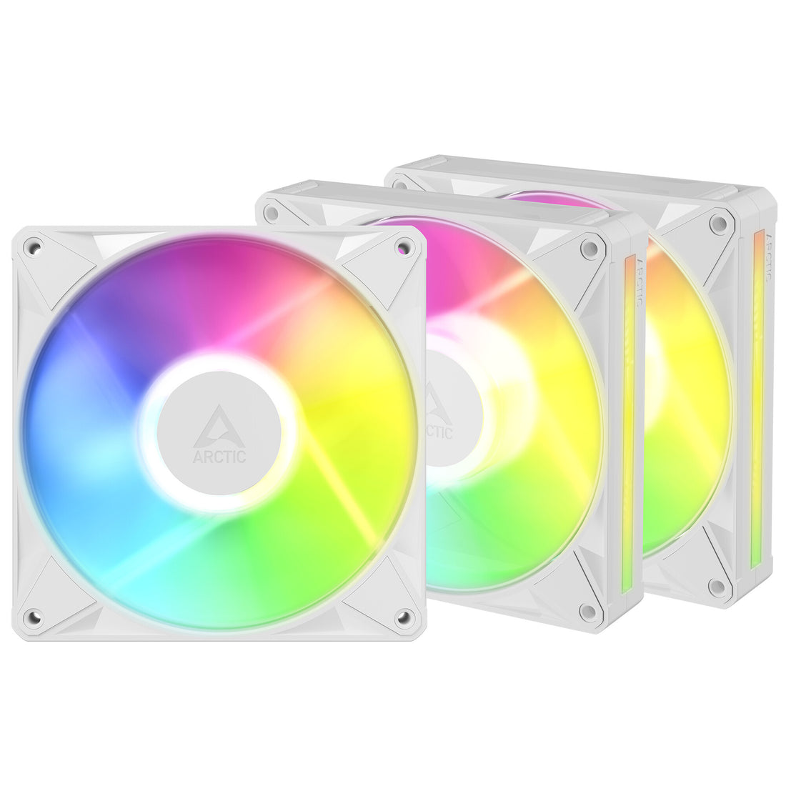 ARCTIC BioniX P14 A-RGB (White) – 3 Pack 140 mm PWM Fan with Daisy Chain - image 2