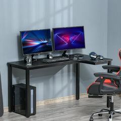 HOMCOM L-Shape Corner Gaming Desk - Right