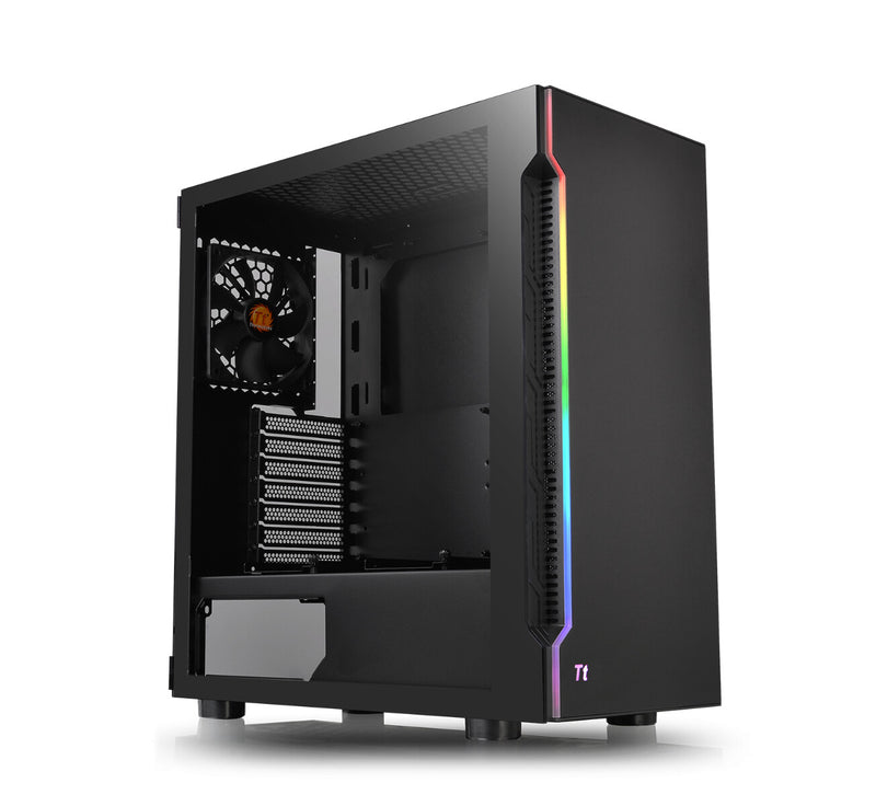 Thermaltake H200 TG RGB Midi Tower Black