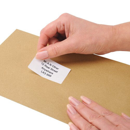 5Star 423849 self-adhesive label Rectangle Permanent White 1800 - image 3