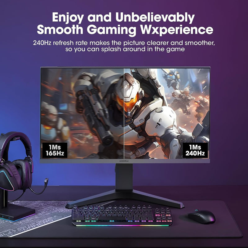 Koorui 27" QHD 240Hz Gaming Monitor (27E3QK)