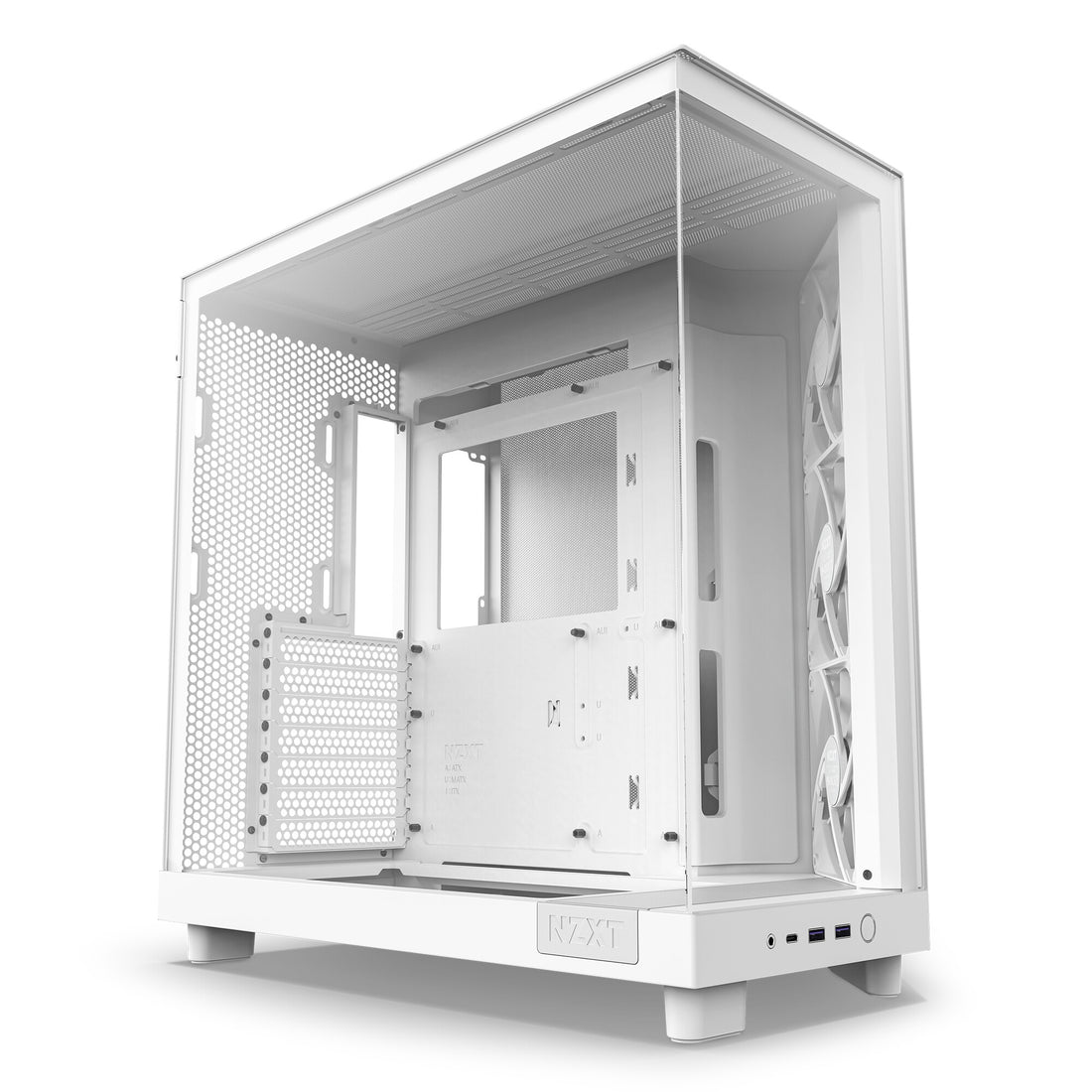 NZXT H6 Flow Midi Tower White - image 2