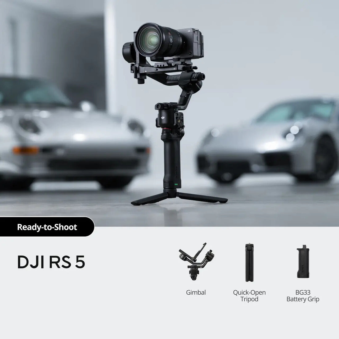 DJI RS 5 Hand camera stabilizer Black - image 7