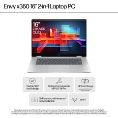 HP ENVY x360 2-in-1 Laptop 16-ad0005na AMD Ryzen™ 5 8640HS Hybrid (2-in-1) 40.6 cm (16