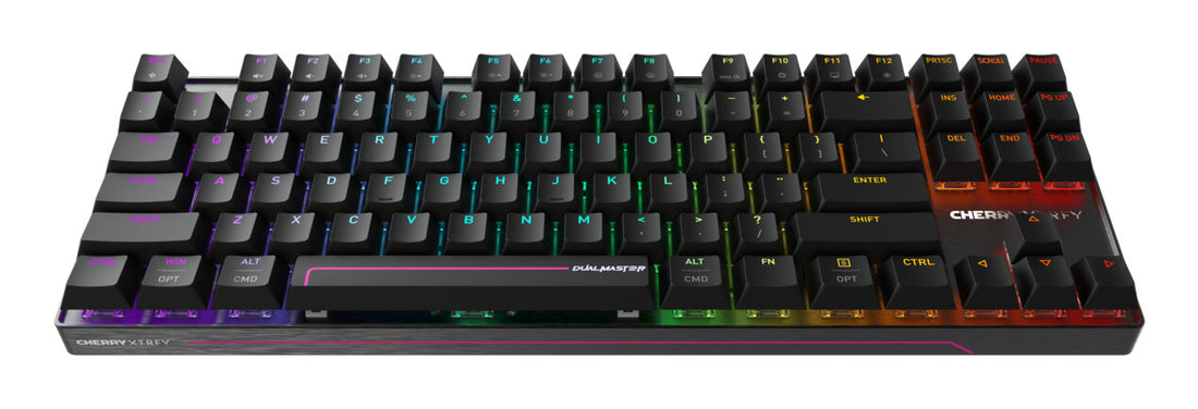 CHERRY MX 8.2 Pro TMR Wireless keyboard Gaming USB + RF Wireless + Bluetooth QWERTY US International Black