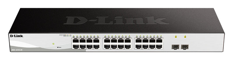 D-Link 26-Port Gigabit Smart Managed Switch including 2 SFP ports