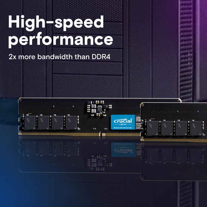 Crucial CT2K64G56C46U5 memory module 128 GB 2 x 64 GB DDR5 5600 MHz