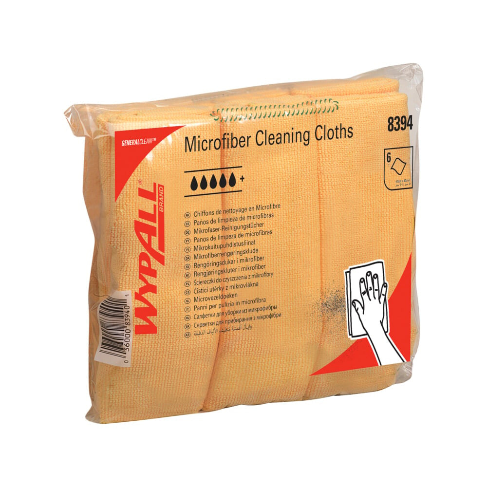 WypAll 8394 cleaning cloth Microfibre Yellow 6 - image 4