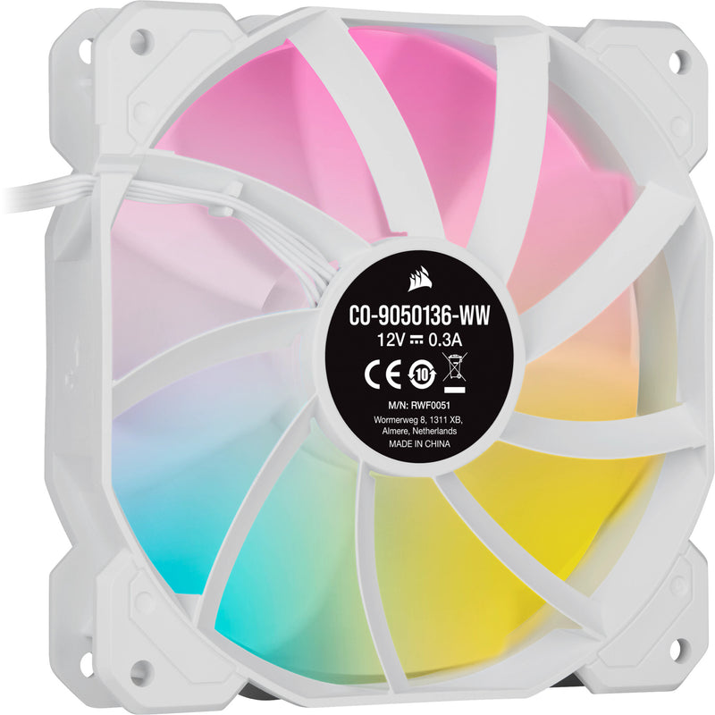 Corsair SP120 RGB ELITE Computer case Fan 12 cm White 3 pc(s)