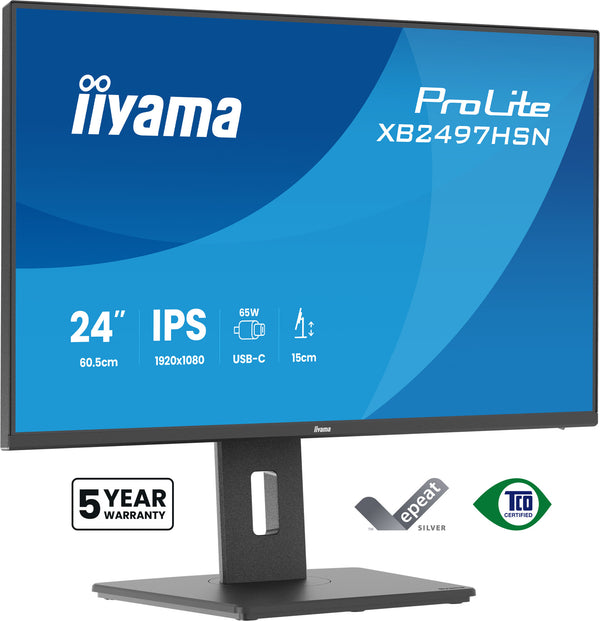 iiyama ProLite 23.8" Full HD Monitor (XB2497HSN-B1)