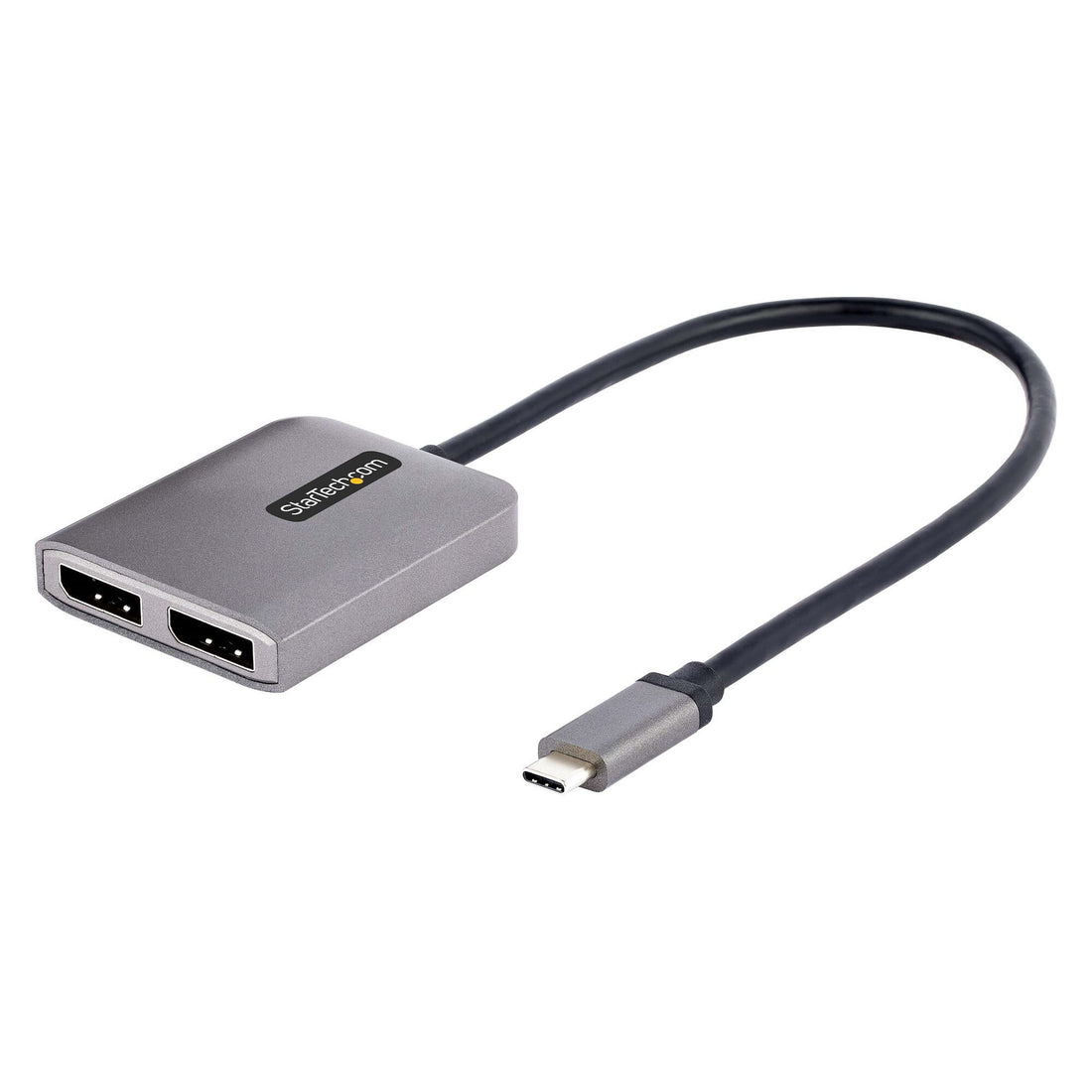 StarTech.com USB-C to Dual Displayport 1.4 Adapter, USB Type-C Multi-Monitor MST Hub, Dual 5K 60Hz DP Laptop