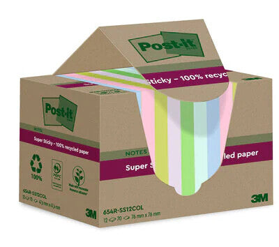 Post-It 7100284781 note paper Square Blue, Green, Pink, Purple, Yellow 70 sheets Self-adhesive - image 2