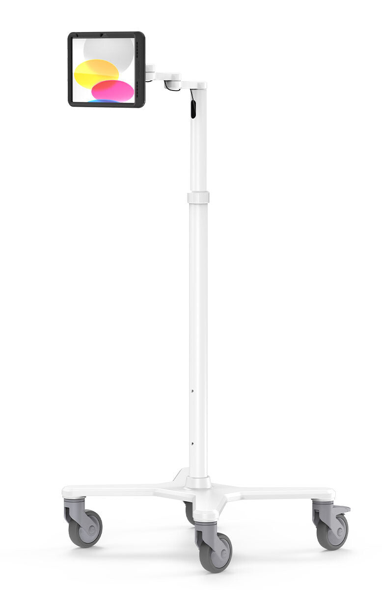 Compulocks iPad 10th-11th (A16) Gen, Mount with Cable-free Charging Premium Medical Rolling Cart - image 2