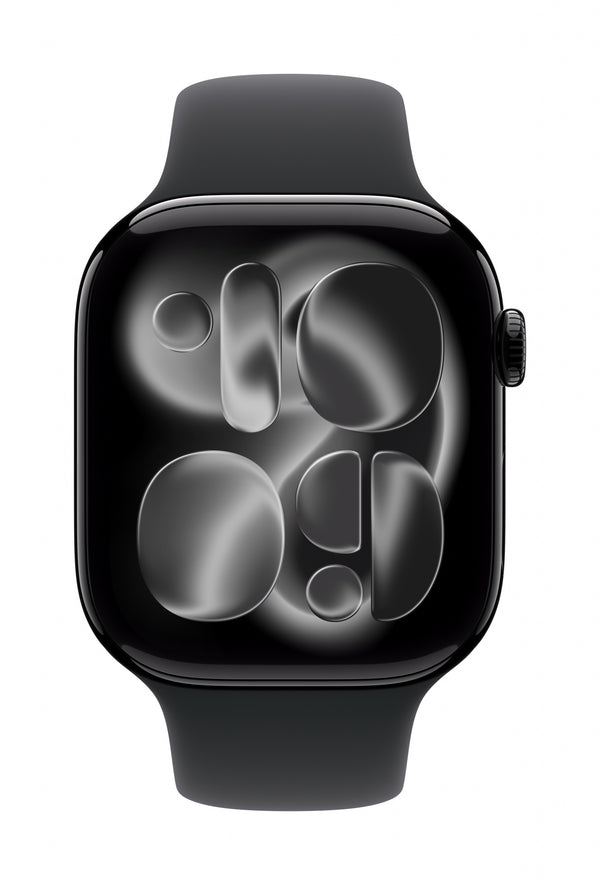 Apple MXM43ZM/A smart wearable accessory Band Black Fluoroelastomer