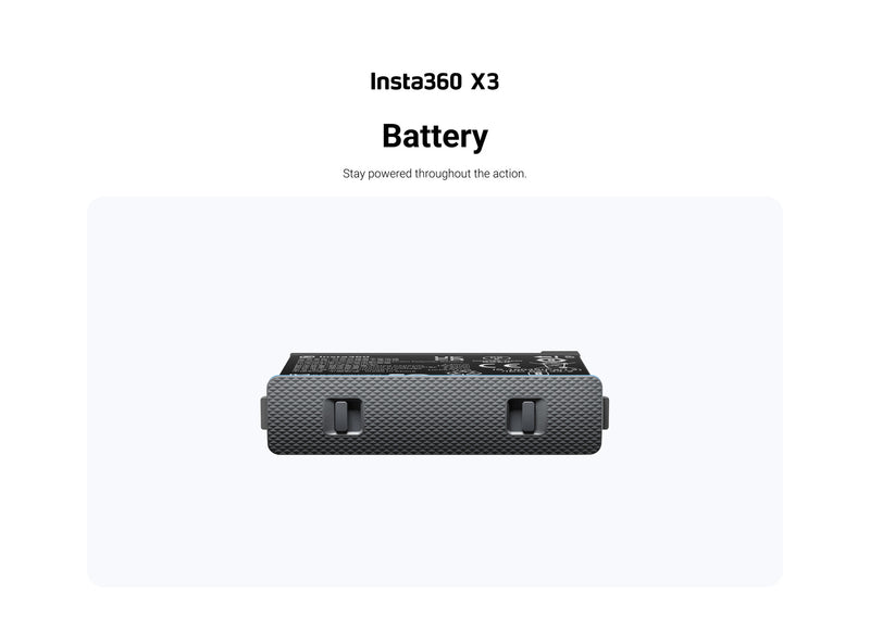 Insta360 CINAQBT/A action sports camera accessory Camera battery