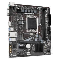 GIGABYTE H610M H V2 Motherboard - Supports Intel Core 14th CPUs, 4+1+1 Hybrid Digital VRM, up to 5600MHz DDR5, 1xPCIe 3.0 M.2, GbE LAN, USB 3.2 Gen 1
