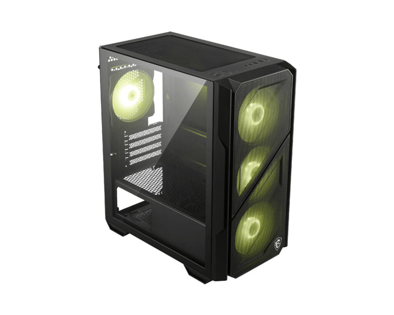 MSI MAG FORGE M110R AIRFLOW computer case Mini Tower Black