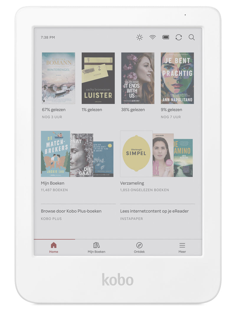 Kobo Clara Colour e-book reader Touchscreen 16 GB Wi-Fi White