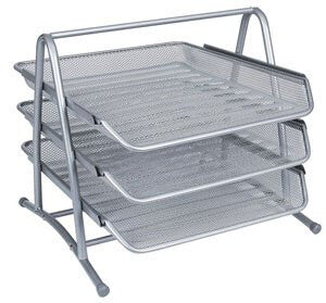 Q-CONNECT KF00822 desk tray/organizer Silver