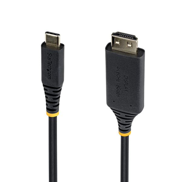 StarTech.com USB C to HDMI Adapter Cable 4.5m, Gripping HDMI Connector, 4K 60Hz, Thunderbolt Compatible, HDR, Uni-Directional Cord for MacBook, Dell, HP, Lenovo