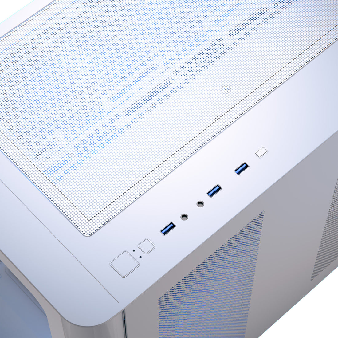 Aerocool P500C Midi Tower White - image 4
