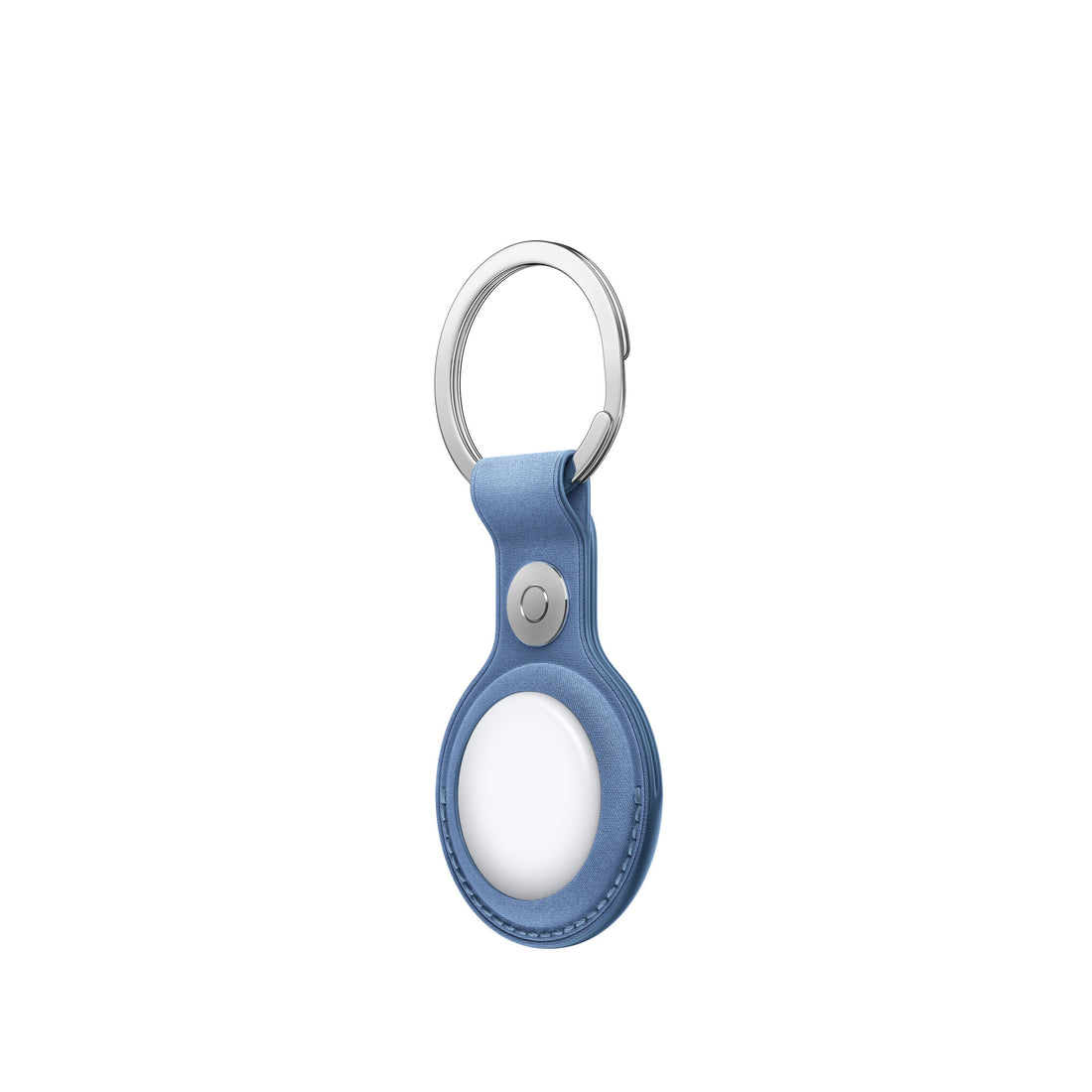 Apple AirTag FineWoven Key Ring – Wildflower Blue - image 2