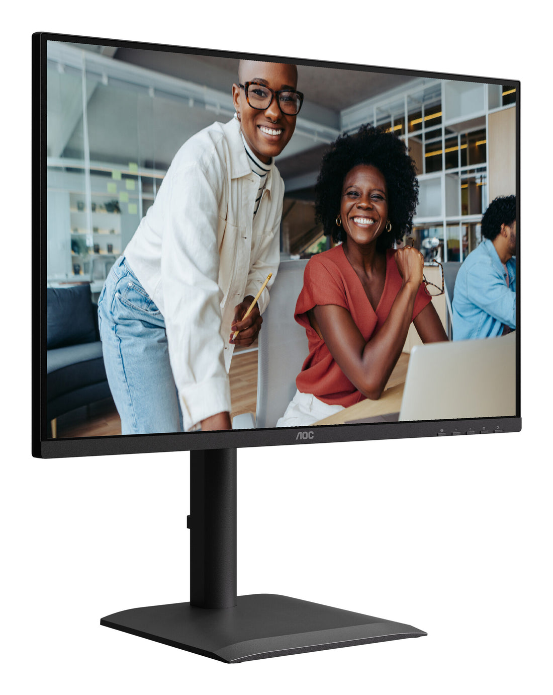 AOC E4 X24E4U computer monitor 24" 1920 x 1200 pixels Full HD LED Black - image 8