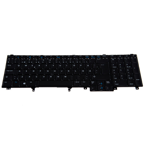 Origin Storage N/B KBD M4800/E6540 Swedish/Finnish Non Backlit 105 Keys Dual Point