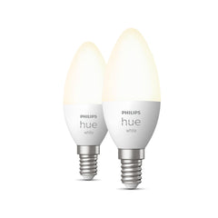 Philips Hue White Candle - E14 smart bulb - (2-pack)