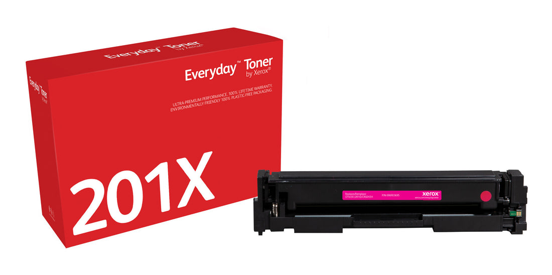 Everyday Magenta Toner by Xerox compatible with HP 201X (CF403X), High capacity