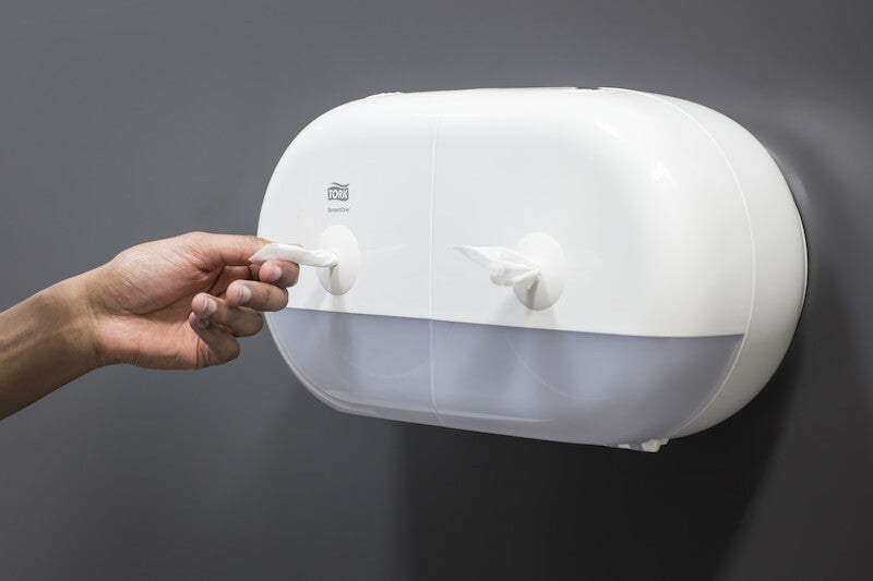 Tork SmartOne Twin Mini Roll paper towel dispenser White - image 5