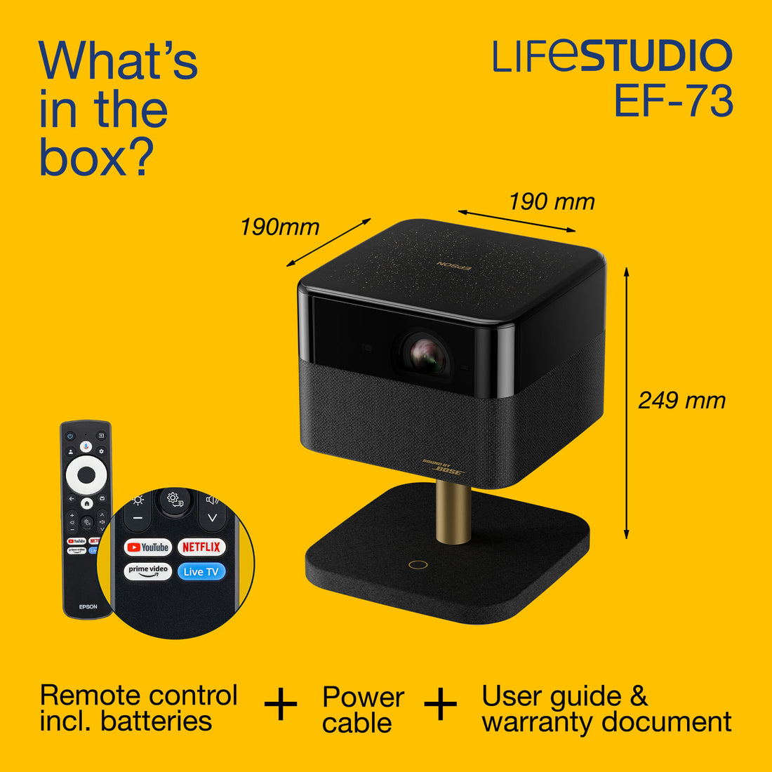 Epson Lifestudio Flex Plus — EF-73 Night Black