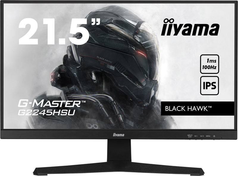 iiyama 21.5" G-MASTER Full HD, 100Hz, Adaptive Sync IPS Gaming Monitor (G2245HSU-B2)