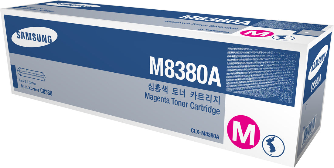 Samsung CLX-M8380A Magenta Toner Cartridge - image 2
