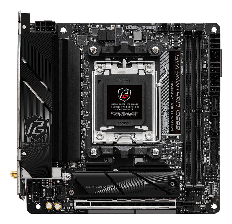 Asrock B650I Lightning WiFi AMD B650 Socket AM5 mini ITX