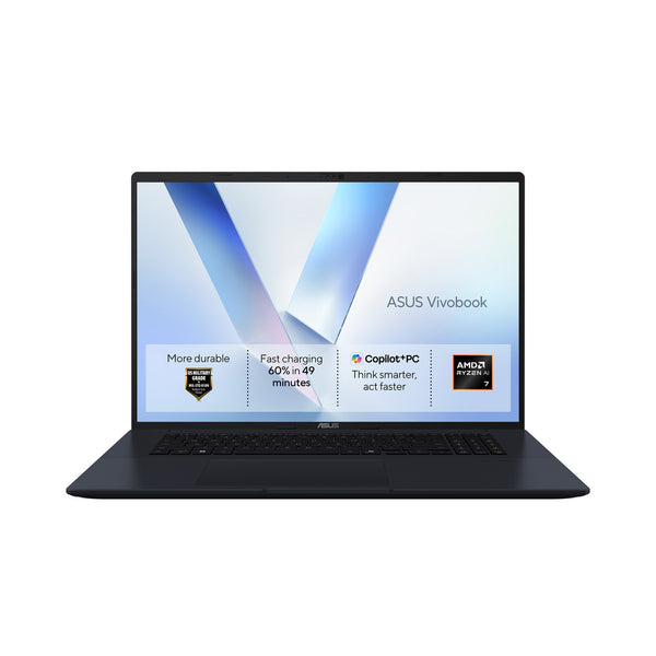 ASUS Vivobook 18 Laptop (90NB17Y1-M008H0) - AMD Ryzen AI 5 430, 16GB RAM, 512GB SSD, Windows 11 Home