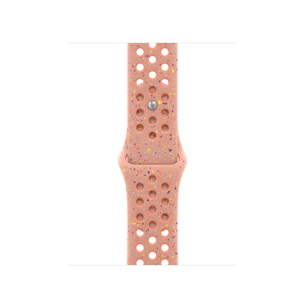 Apple MGAQ4ZM/A smart wearable accessory Band Pink Aluminium, Fluoroelastomer