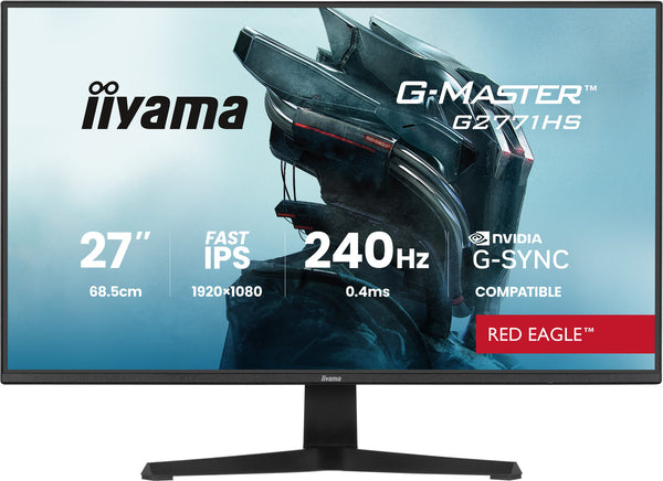 iiyama G-MASTER 27" Full HD 240Hz Monitor (G2771HS-B1)