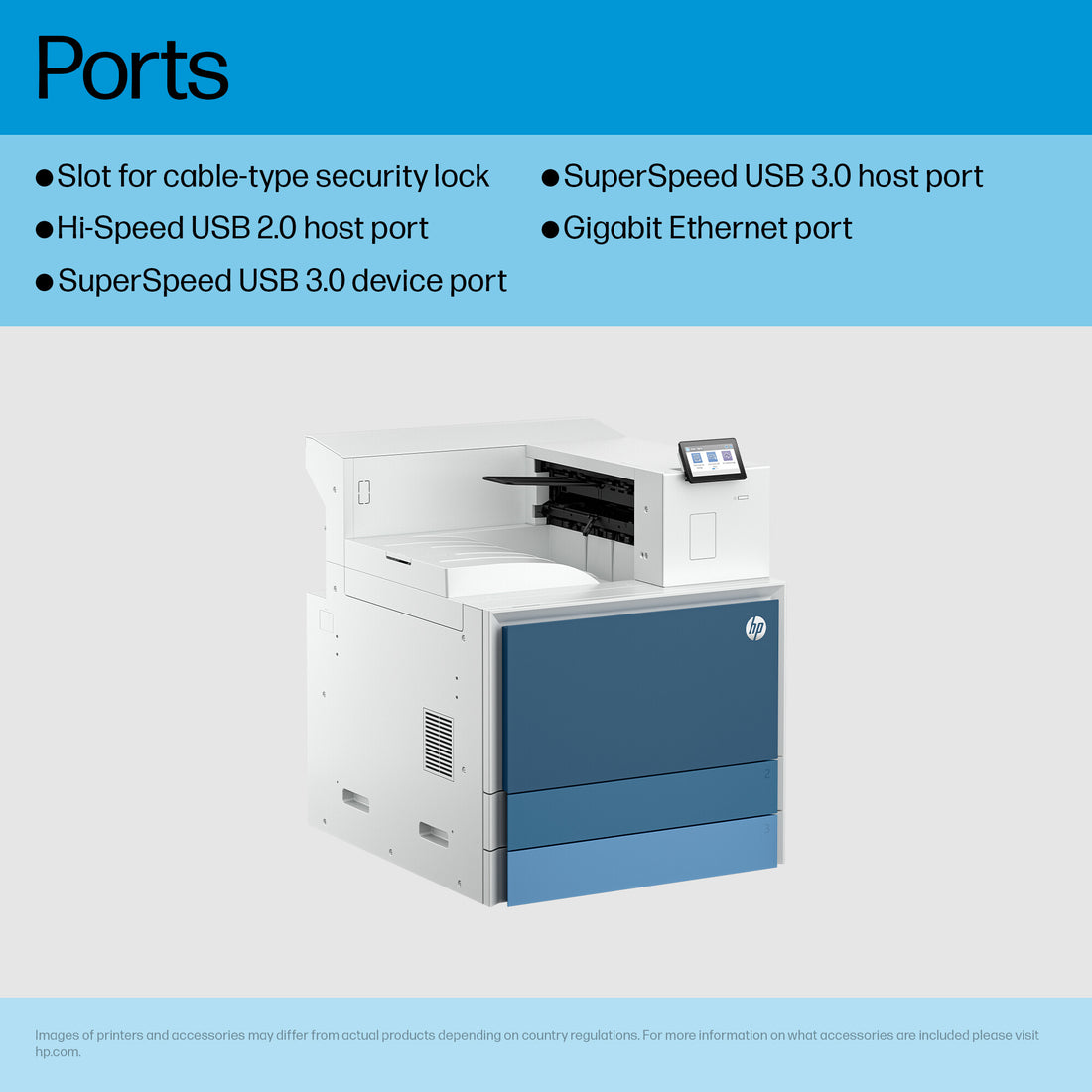 HP LaserJet Enterprise 8501dn Black and white Printer - image 6