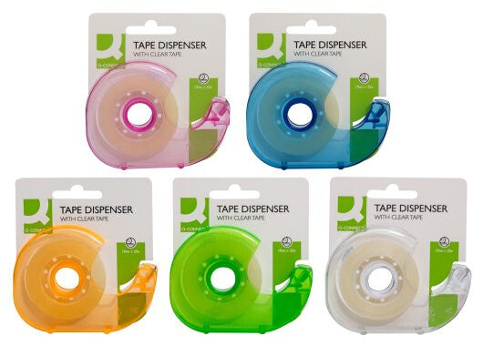 Q-CONNECT KF27009 tape dispenser Plastic Assorted colours - image 5