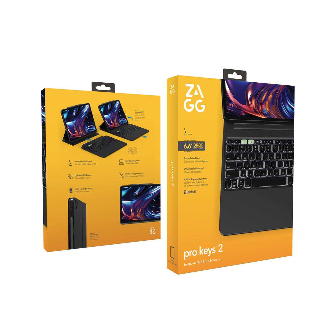 ZAGG Pro Keys 2 Apple iPad Pro 13" (M5/M4) Black UK - image 10