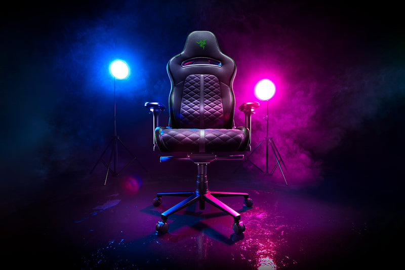 Razer Enki Gaming Chair - Black / Green