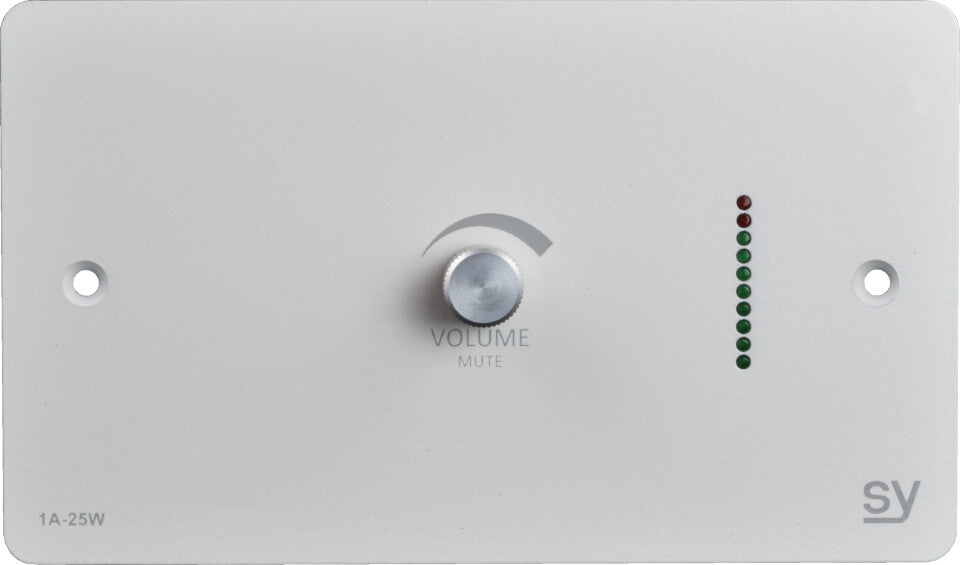SY Electronics SY-1A-25W-BW audio amplifier 2.0 channels Performance/stage White