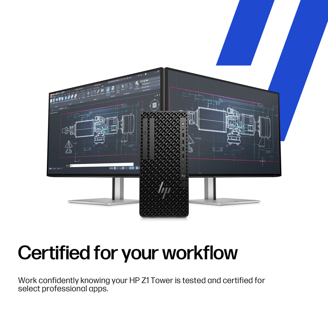 HP E66P3EA PC/workstation 285 32 GB DDR5-SDRAM 1 TB SSD Windows 11 Pro Tower AI Workstation, AI PC Black - image 5