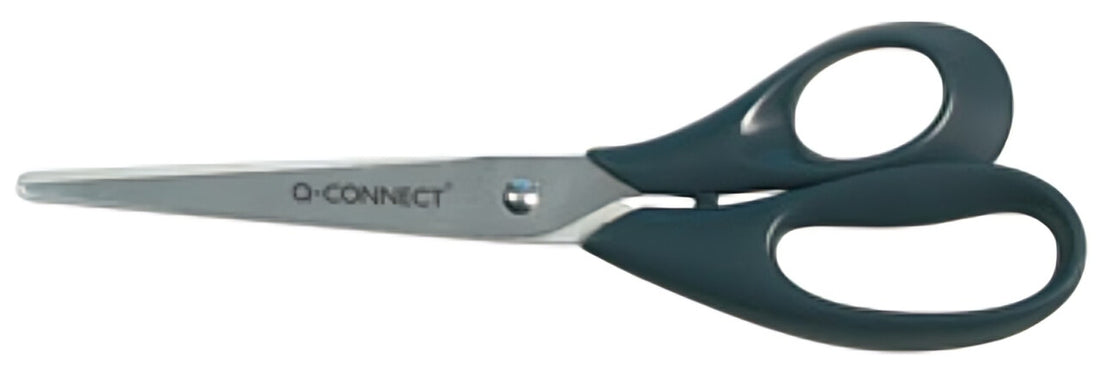 Q-CONNECT KF01227 stationery/craft scissors Art & Craft scissors, Office scissors Straight cut Black, Metallic