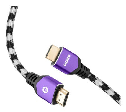 Gioteck HD3UNI-11-MU HDMI cable 2 m HDMI Type A (Standard) Black, Violet, White