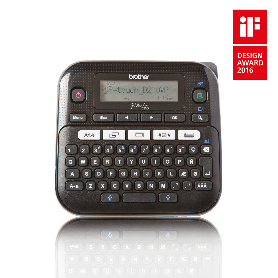 Brother PT-D210VP label printer Thermal transfer 180 x 180 DPI 20 mm/sec QWERTY - image 5