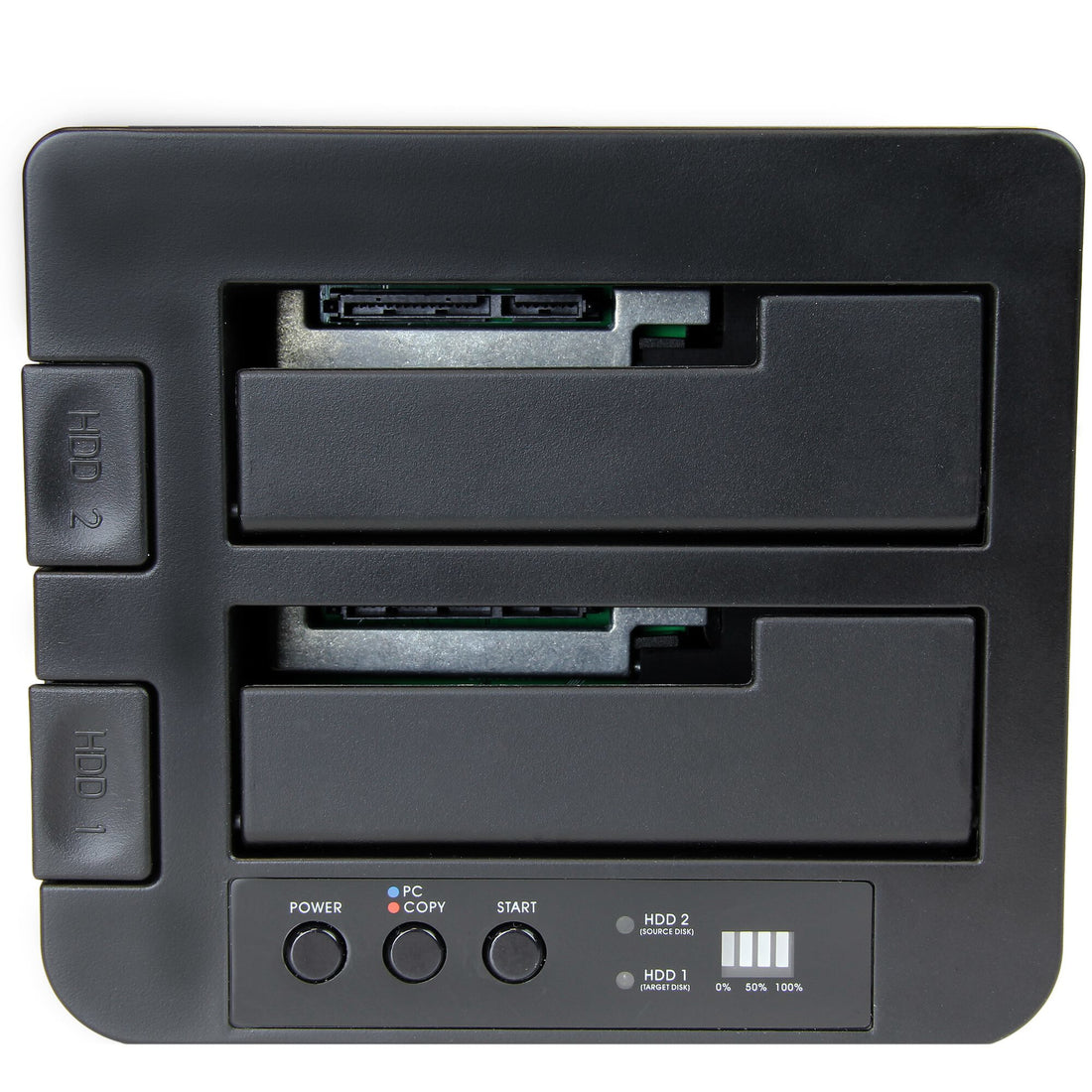 StarTech.com Standalone Hard Drive Duplicator, Dual Bay HDD/SSD Cloner/Copier, USB 3.1 (10Gbps) to SATA III - image 4