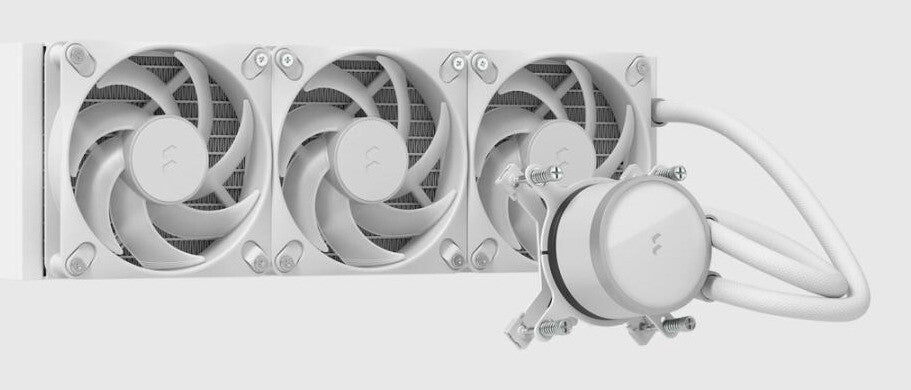 Fractal Design Radius 360 RGB White Processor All-in-one liquid cooler 12 cm - image 3